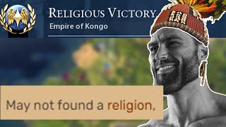 I Won A Religious Victory Without A Religion In Civilization 6 [upl. by Jilli]