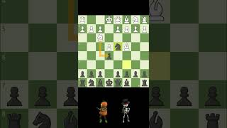 WIN IN 7 MOVES  Chess Opening Traps amp Gambits shorts [upl. by Turtle]