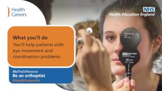 BeTheDifference Become an orthoptist [upl. by Heidi357]