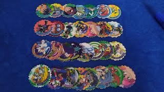 Beyblade Spinners Tazos Full Collection 3030 [upl. by Diantha]