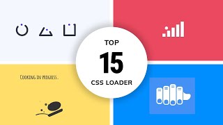 CSS Preloaders  15 Stunning CSS Loading Animation examples for your website [upl. by Georgianna69]