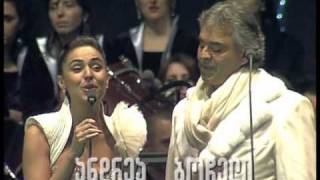 Andrea Bocelli amp Sopho Nizharadze BATUMI GEORGIA [upl. by Odelle]