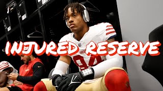 The 49ers Place Yetur GrossMatos on Injured Reserve [upl. by Lenz873]