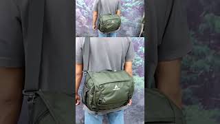 EIGER MACACA DIGI S18 LAPTOP SHOULDER BAG 18L  shorts [upl. by Wilser]