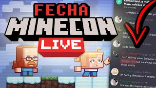 Esta es la FECHA Filtrada de la Minecon LIVE 2020 [upl. by Aneeh]