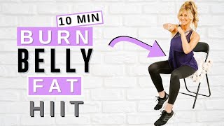 10 Minute Seated Abs Workout For Women Over 50 At Home 🔥 Burn Belly Fat FAST [upl. by Benedict318]