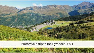 A motorcycle trip to the Pyrenees  Episode 1 from Barcelona to Vic Sau [upl. by Bass]