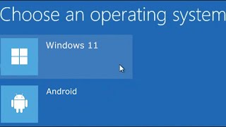 Dualbooting Windows 11 and Android Bliss OS [upl. by Ynahpets639]