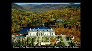 Le Domaine de lÉlite au Québec  Le Domaine Sagard  Charlevoix Québec  illuminati  2014 [upl. by Nortal913]