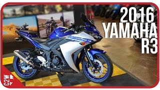 2016 Yamaha R3  First Ride [upl. by Tterrab]