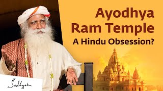 Is Ayodhya Ram Temple Needed Sadhguru Answers [upl. by Yusuk]