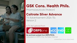 Caltrate Silver Advance TV Ad 2024 15s Philippines Version 2 BCCHDST [upl. by Nylac116]