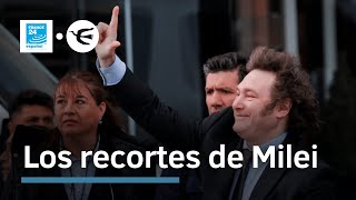 Argentina entre inflación recesión y el costo social de los recortes de Milei [upl. by Hendren]