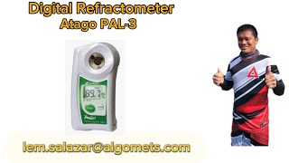 Digital Refractometer  Atago PAL3  Calibration  Tagalog Tutorial [upl. by Jeanine]