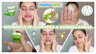 MAMA EARTH ALOEVERA GEL HONEST REVIEW after 30 DAYS  NONSPONSORED Ingredient Based Review [upl. by Hoover]