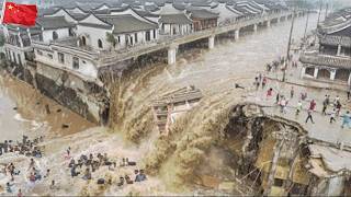 Disasters continue to come to China Storm Dam Breaks Submerge Shenyang Underwater [upl. by Creamer773]