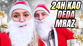 24 SATA KAO DEDA MRAZ VLOGMAS 1831 [upl. by Lovel902]