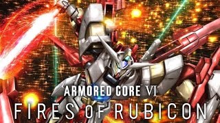 REBORNS GUNDAMCANNON IN ARMORED CORE VI ANIME BUILD [upl. by Ormsby]