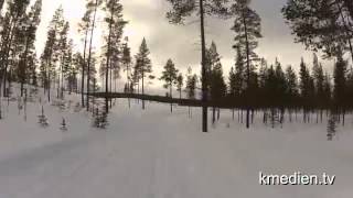 Helmkamera Ski Langlauf in Finnland [upl. by Meredith]