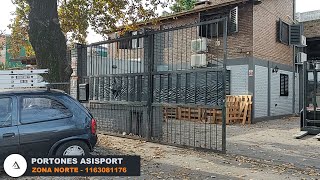 AUTOMATIZACIÓN DE PORTONES ZONA NORTE  SAN ISIDRO MARTÍNEZ VICENTE LOPEZ ASISPORT 1163081176 [upl. by Odraboel]