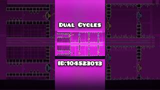 Dual Cycles Geometry Dash 22 geometrydash gd shorts short [upl. by Gal]