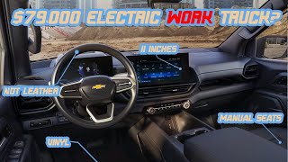 LEAKED Silverado EV Work truck Specs WT3 WT4 Better than the Ford f150 Lightning [upl. by Ikram]