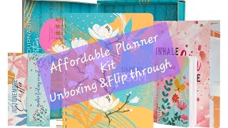 Unboxing a beautiful doodle planner kit is it better than even Aliciasouza [upl. by Christel]