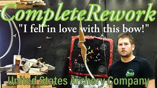 U•S•A•C quotTexanquot Recurve  COMPLETE REWORK  This bow is awesome [upl. by Milicent]