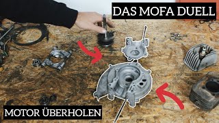 Motor überholen  MOFA DUELL Teil 3 Piaggio Si vs Bravo  Mofa Tuning [upl. by Wilbert]