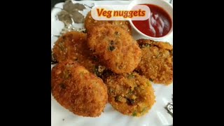 vegetable nuggets recipe  veggie nuggets recipe  वेज नगेट्स  nuggets veg  nuggets veggie [upl. by Karita131]