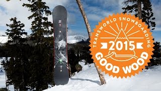 Ride Machete GT  Good Wood 2015 Mens All Mtn  TransWorld SNOWboarding [upl. by Files537]