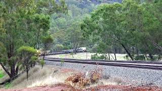 C 503 amp HL 203 on 3351 Watco Nickel West empty acid  nickel matte Ex Kwinana heading to Hampton [upl. by Rieth]