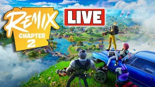 CH2 OG Plays Remix Day One Live Fortnite Zero Build [upl. by Atnoed]