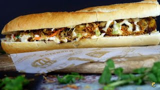 Mauritian Chicken Kebab Bread  Pain Au Kebab  Dipain Kebab  ZestyMu Style [upl. by Nya]