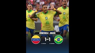 BREZIL MATCH NIL KONT VENEZUELA BAT BOUCH SOU MATCH SA YON TI PALE SOU VINICIUS [upl. by Loella]