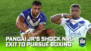 BREAKING Pangai Jr shockingly retires aged 27 to persue boxing career  NRL 360  Fox League [upl. by Yniffit]