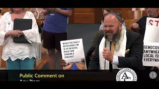 Rabbi Camden Pace addresses assault and antisemitism in Athens GA [upl. by Esther]