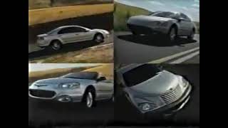 2002 Chrysler Sebring Sedan  Coupe  Convertible  PT Cruiser  Commercial  Matchup [upl. by Aicinoid]