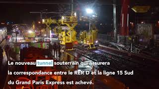 Vert de Maisons  travaux majeurs du Grand Paris Express le 12 et 13 mai [upl. by Heim]