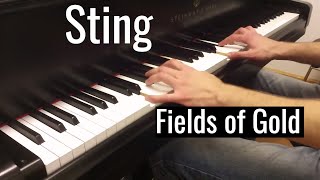 Sting  Fields Of Gold  Piano cover by Evgeny Alexeev [upl. by Danila]