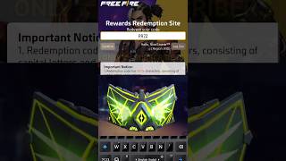 FREE FIRE REDEEM CODE TODAY 29 OCTOBER REDEEM CODE FREE FIRE  FF REDEEM CODE TODAY 29 OCTOBER [upl. by Ayoj250]