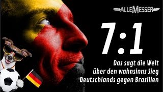 DeutschlandBrasilien 71 Internationaler Pressespiegel GERBRA [upl. by Eedyah526]