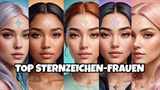 Die schönsten Frauen nach Sternzeichen😍 [upl. by Ybanrab]