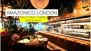 4K  Amazonico Berkeley Square LONDON  Best RESTAURANT In MAYFAIR [upl. by Anerrol]