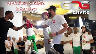 GDG Envito Vlog GDG Fury x GIGGS Interview Behind The Scenes [upl. by Simpkins]