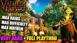 Max Mayhem EP01 Living in the Forest  Full Valheim Playthrough [upl. by Aissat778]