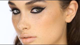 Dramatic Black CatEye Liner Makeup Tutorial [upl. by Cahn]