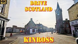 Kinross  4K Drive Around  Perth amp Kinross Shire  Scotland [upl. by Hannala]