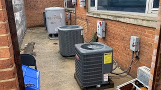 Various Condensers at my HVAC Class [upl. by Ateloj975]