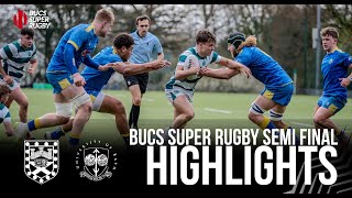 Exeter vs Bath  BUCS Super Rugby Highlights  Semi Final [upl. by Ehtyaf869]